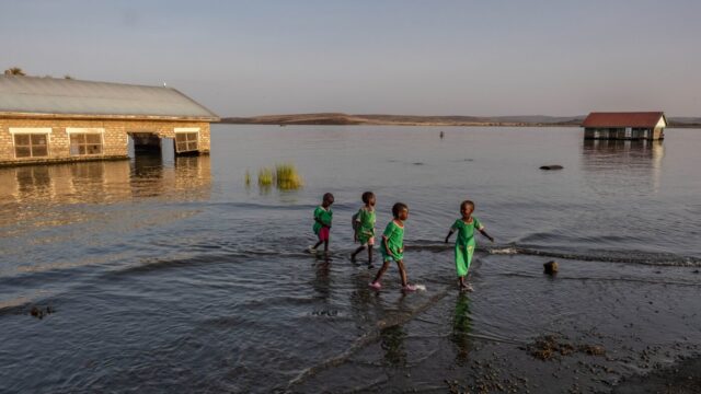 The biggest permanent desert lake threatens with rising waters and The biggest permanent desert lake threatens with rising waters and hungry crocs | itg-ar.com