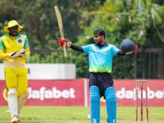 164* (65) و6-2: تم كسر الأرقام القياسية في الضرب والبولينج عبر مباراتين في تصفيات كأس العالم T20 لأفريقيا في نفس اليوم
| itg-ar.com 164* (65) و6-2: تم كسر الأرقام القياسية في الضرب والبولينج عبر مباراتين في تصفيات كأس العالم T20 لأفريقيا في نفس اليوم
| itg-ar.com