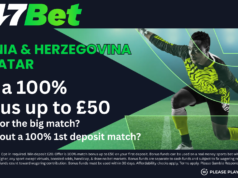 احصل على مكافأة بنسبة 100% تصل إلى 50 جنيهًا إسترلينيًا مع موقع 247Bet قبل مباراة البوسنة والهرسك ضد قطر
| itg-ar.com احصل على مكافأة بنسبة 100% تصل إلى 50 جنيهًا إسترلينيًا مع موقع 247Bet قبل مباراة البوسنة والهرسك ضد قطر
| itg-ar.com