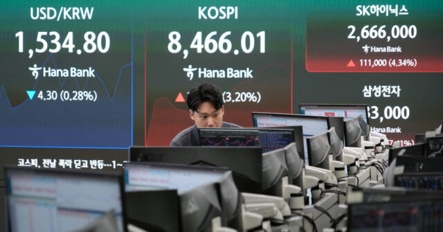 أسهم شركات التكنولوجيا الآسيوية تتأرجح بشكل كبير مع استمرار التوترات أسهم شركات التكنولوجيا الآسيوية تتأرجح بشكل كبير مع استمرار التوترات المتعلقة بالذكاء الاصطناعي
| itg-ar.com