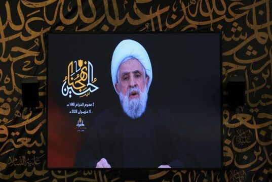 الأمين العام لحزب الله يصف الاتفاق الأمريكي الإسرائيلي اللبناني بأنه “خطأ فادح” ويعتبره لاغيا وباطلة
| itg-ar.com الأمين العام لحزب الله يصف الاتفاق الأمريكي الإسرائيلي اللبناني بأنه "خطأ فادح" ويعتبره لاغيا وباطلة
| itg-ar.com
