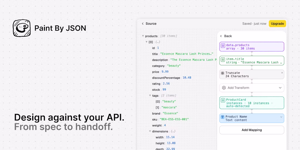 الطلاء بواسطة JSON | عميل Figma API
| itg-ar.com الطلاء بواسطة JSON | عميل Figma API
| itg-ar.com
