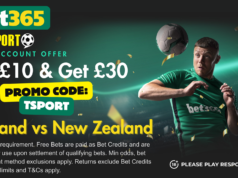 رمز مكافأة bet365: احصل على 30 جنيهًا إسترلينيًا في شكل رهانات مجانية قبل مباراة إنجلترا ونيوزيلندا – باستخدام “TSPORT”
| itg-ar.com رمز مكافأة bet365: احصل على 30 جنيهًا إسترلينيًا في شكل رهانات مجانية قبل مباراة إنجلترا ونيوزيلندا – باستخدام "TSPORT"
| itg-ar.com
