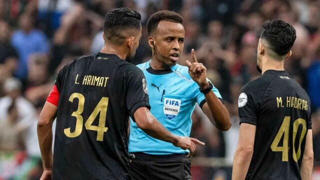 مسؤول: منع حكم كأس العالم الصومالي من دخول الولايات المتحدة مسؤول: منع حكم كأس العالم الصومالي من دخول الولايات المتحدة بسبب "ارتباطه بأعضاء يشتبه في أنهم أعضاء في منظمات إرهابية"
| itg-ar.com