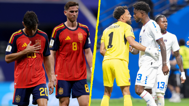 منتخبات كأس العالم تبكي بعد تحقيق نتيجة مفاجئة أمام أسبانيا منتخبات كأس العالم تبكي بعد تحقيق نتيجة مفاجئة أمام أسبانيا المرشحة للبطولة
| itg-ar.com
