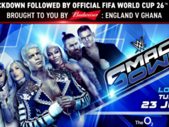 وافق WWE على عرض مباراة إنجلترا وغانا مباشرة بعد سماك داون في كأس العالم أولاً
| itg-ar.com وافق WWE على عرض مباراة إنجلترا وغانا مباشرة بعد سماك داون في كأس العالم أولاً
| itg-ar.com