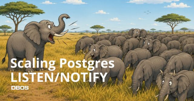 Postgres LISTEN/NOTIFY يتوسع فعليًا | itg-ar.com Postgres LISTEN/NOTIFY يتوسع فعليًا
| itg-ar.com