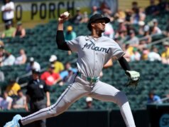 تقرير MLB: مارلينز يركب الأدوار السبعة المثالية ليوري بيريز ليحقق فوزًا جامحًا على A’s
| itg-ar.com تقرير MLB: مارلينز يركب الأدوار السبعة المثالية ليوري بيريز ليحقق فوزًا جامحًا على A's
| itg-ar.com