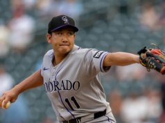 خدش Rockies RHP Tomoyuki Sugano (الظهر) مقابل العمالقة
| itg-ar.com خدش Rockies RHP Tomoyuki Sugano (الظهر) مقابل العمالقة
| itg-ar.com