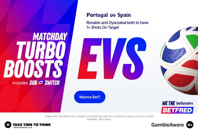 دفعة فائقة بين إسبانيا والبرتغال: احصل على EVS على Ronaldo وOyarzabal أكثر من 0.5 SOT لكل منهما مع Betfred
| itg-ar.com