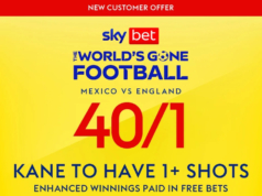 عرض الرهان على مباراة المكسيك وإنجلترا: احصل على 40/1 على كين للحصول على فرصة مع Sky Bet
| itg-ar.com عرض الرهان على مباراة المكسيك وإنجلترا: احصل على 40/1 على كين للحصول على فرصة مع Sky Bet
| itg-ar.com