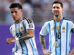 كيف يمكن للأرجنتين أن تشارك في نهائيات كأس العالم المقبلة بدون ليونيل ميسي، حيث يعترف زميله السابق بأنه قد يكون قد انتهى من كرة القدم
| itg-ar.com كيف يمكن للأرجنتين أن تشارك في نهائيات كأس العالم المقبلة بدون ليونيل ميسي، حيث يعترف زميله السابق بأنه قد يكون قد انتهى من كرة القدم
| itg-ar.com