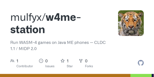 محطة W4ME – وقت تشغيل WASM-4 لهواتف Java ME | محطة W4ME – وقت تشغيل WASM-4 لهواتف Java ME
| itg-ar.com