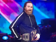 نجم WWE سامي زين يقطع الترويج العاطفي بعد خسارته اللقب أمام سي إم بونك: “تلك الأم —- إيه”
| itg-ar.com نجم WWE سامي زين يقطع الترويج العاطفي بعد خسارته اللقب أمام سي إم بونك: "تلك الأم ---- إيه"
| itg-ar.com