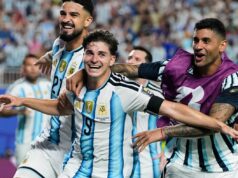 هدف ألفاريز في الدقيقة 112 ساعد الأرجنتين على التغلب على سويسرا 3-1 والتأهل إلى نصف نهائي كأس العالم
| itg-ar.com هدف ألفاريز في الدقيقة 112 ساعد الأرجنتين على التغلب على سويسرا 3-1 والتأهل إلى نصف نهائي كأس العالم
| itg-ar.com