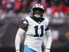 يترك Panthers OLB Nic Scourton التدريب، ويخشى تمزق الرباط الصليبي الأمامي الأيمن
| itg-ar.com يترك Panthers OLB Nic Scourton التدريب، ويخشى تمزق الرباط الصليبي الأمامي الأيمن
| itg-ar.com
